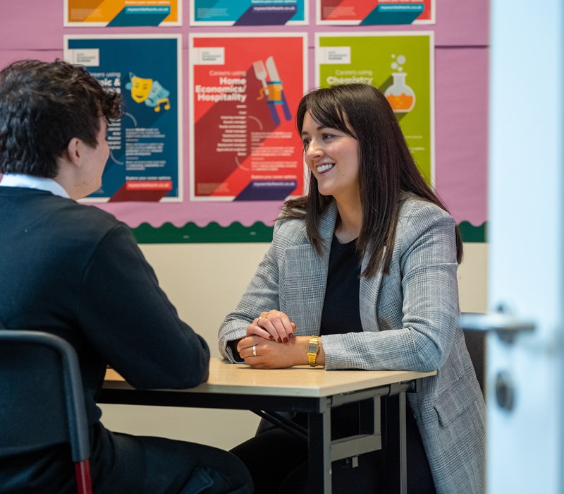 Skills Development Scotland David Nicol Louise Fulton Sds Rosshall Academy006